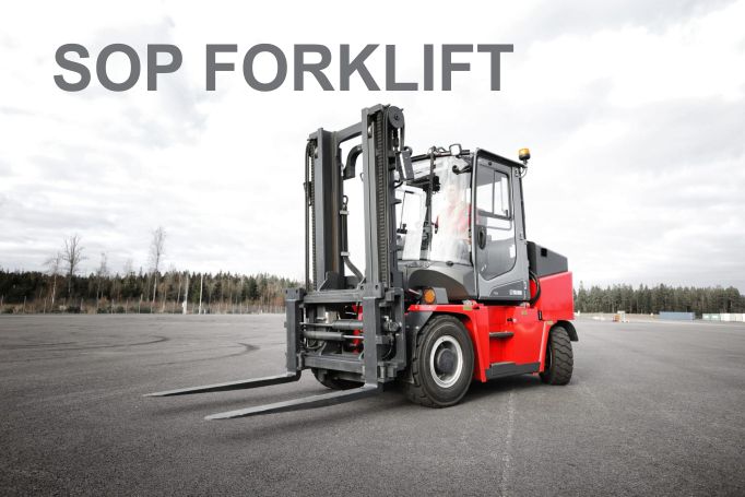sop forklift
