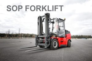 sop forklift