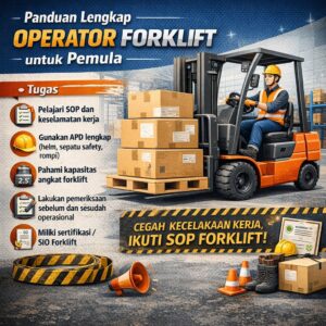 operator forklift pemula